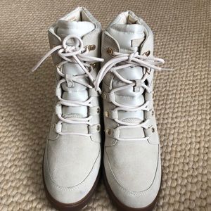 Cole Haan waterproof suede leather hiker boots